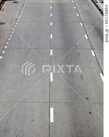 Arrow signs as road markings on a street 66178864