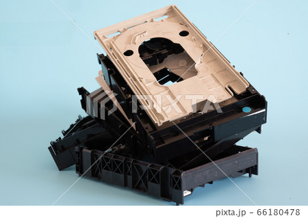 Old disassembled computer DVD drive for recycle Old disassembled computer DVD drive for recycle 66180478