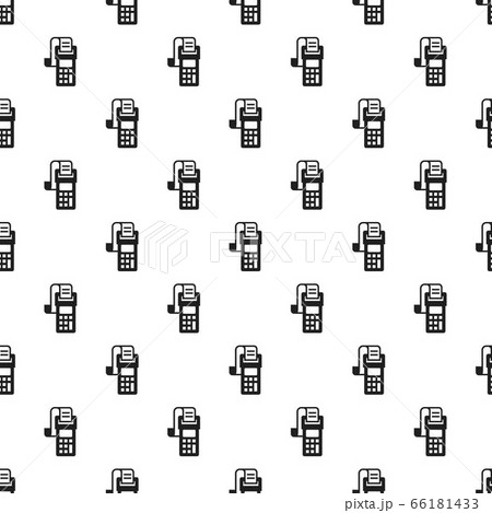 Payment terminal pattern seamless vector Payment terminal pattern seamless vector 66181433