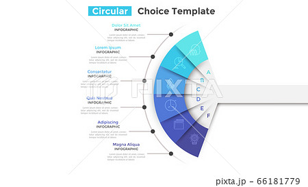 Modern Infographic Vector Template 66181779