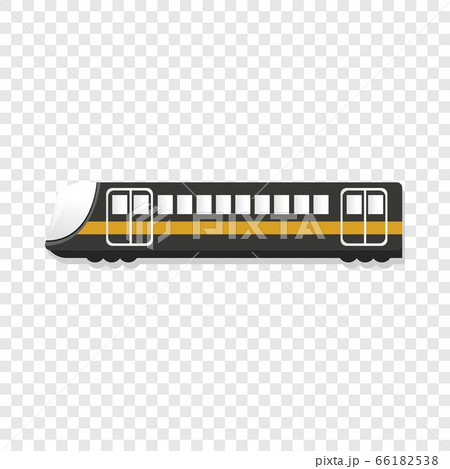 Urban passenger train icon, cartoon style Urban passenger train icon, cartoon style 66182538