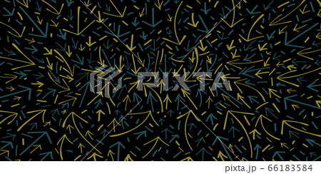 Arrows doodle, edited under a mask on a black background Arrows doodle, edited under a mask on a black background 66183584