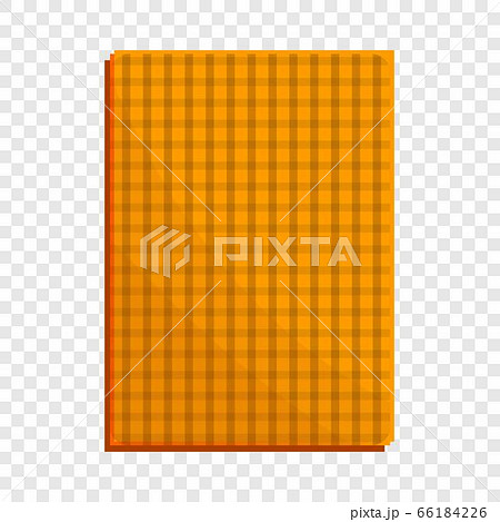 Breakfast biscuit icon, cartoon style 66184226