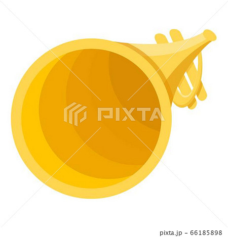Trumpet icon, cartoon style 66185898