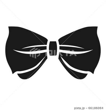 Man bow tie icon, simple style 66186064