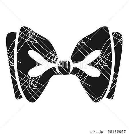 Bow tie icon, simple style 66186067