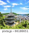 尾道 天寧寺三重塔 水彩風イラスト 66186651