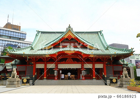 東京　神田明神　本殿 66186925