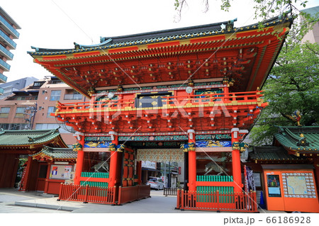 東京 神田明神 随神門 東京 神田明神 随神門 66186928
