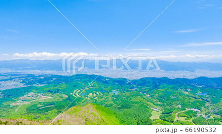 新緑の飯縄山登山（飯縄大明神からの眺め） 66190532