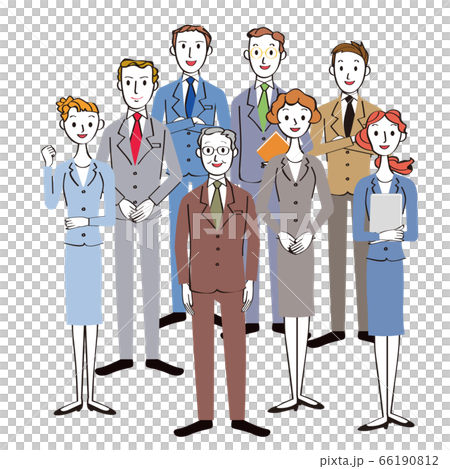 辦公室工作人員的團隊合作 辦公室工作人員的團隊合作 66190812