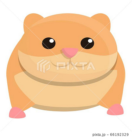 Zoo hamster icon, cartoon style Zoo hamster icon, cartoon style 66192329