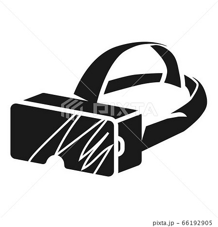 Rectangular magnifying glasses icon, simple style Rectangular magnifying glasses icon, simple style 66192905