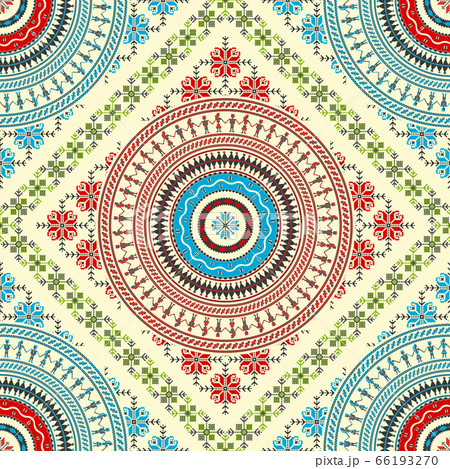 Romanian Traditional Pattern 36のイラスト素材