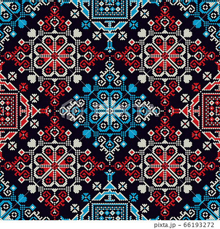 Romanian Traditional Pattern 34のイラスト素材