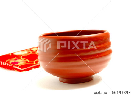 常滑焼朱泥の抹茶茶碗 常滑焼朱泥の抹茶茶碗 66193893