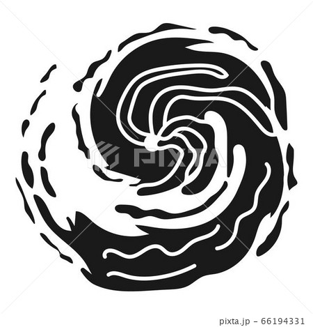 Hurricane whirlwind icon, simple style Hurricane whirlwind icon, simple style 66194331