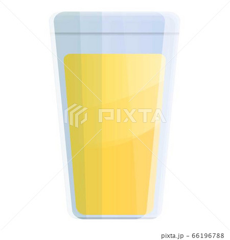Lemonade glass icon, cartoon style Lemonade glass icon, cartoon style 66196788