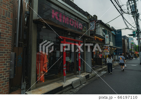 東京の都市風景 渋谷区神宮前4丁目 旧プロペラ通り周辺の風景 東京の都市風景 渋谷区神宮前4丁目 旧プロペラ通り周辺の風景 66197110