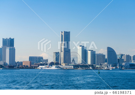 横浜みなとみらい 船上から見た風景(2020年) 横浜みなとみらい 船上から見た風景(2020年) 66198371
