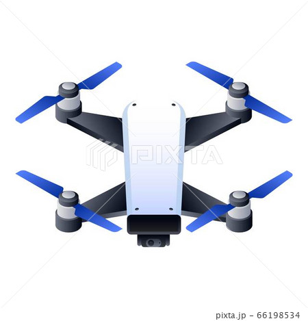 Premium drone icon, isometric style 66198534