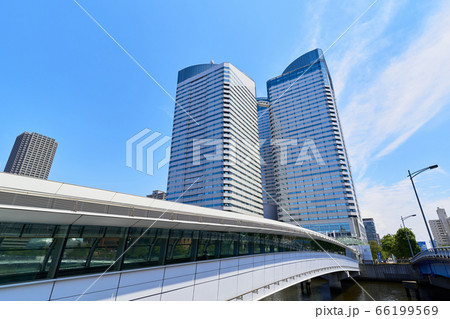 東京都市風景 晴海のビジネス街 東京都市風景 晴海のビジネス街 66199569