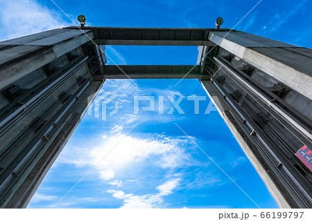 栗駒ダムの取水ゲート 66199797