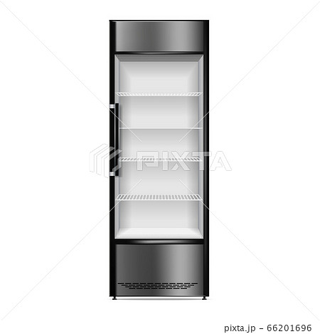Drink fridge icon, realistic style 66201696