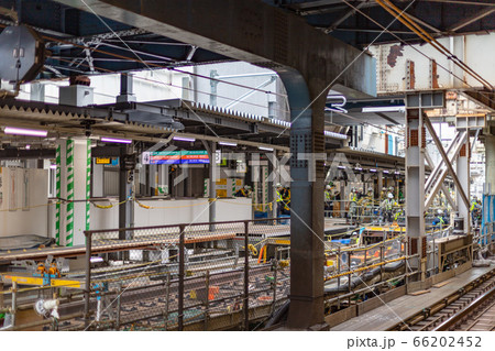 埼京線渋谷駅の改修工事 66202452