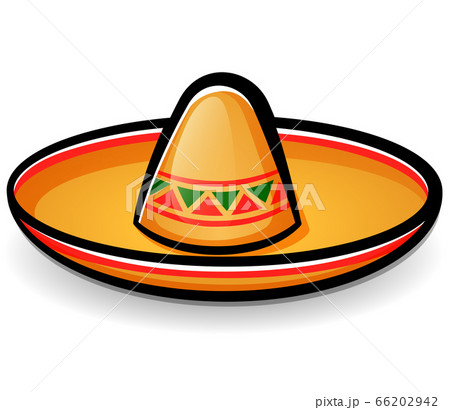 Vector sombrero mexican hat cartoon 66202942