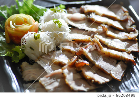 Banh Hoi or grilled pork with noodle Banh Hoi or grilled pork with noodle 66203499
