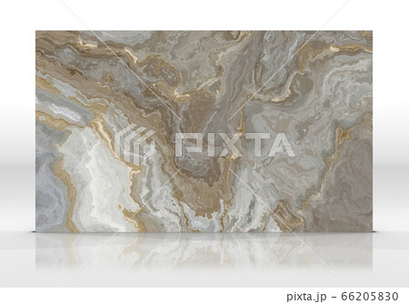 Gray and gold marble pattern 66205830