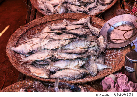Traditional food market in Heho, Shan State, Traditional food market in Heho, Shan State, 66206103