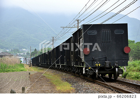秩父鉄道　貨物列車　ヲキフ 66206823
