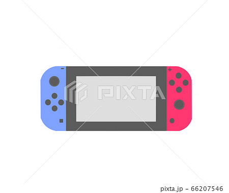 ゲーム機 スイッチのイラスト素材