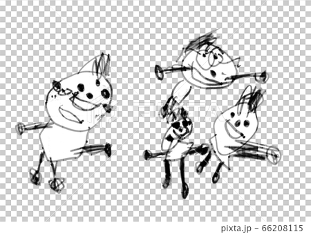 子供の絵 66208115