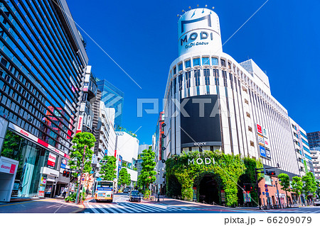 東京 渋谷 公園通り(神南一丁目交差点) 東京 渋谷 公園通り(神南一丁目交差点) 66209079