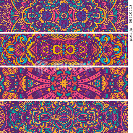 Tribal geometric doodle ornamental templates. Tribal geometric doodle ornamental templates. 66210218