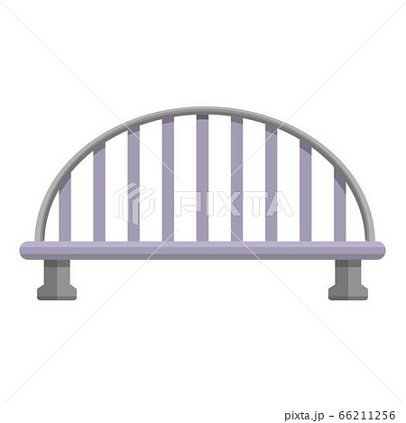 Transport bridge icon, cartoon style 66211256