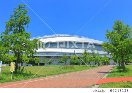 【福岡県】新緑の北九州メディアドーム(三萩野公園) 【福岡県】新緑の北九州メディアドーム(三萩野公園) 66213133
