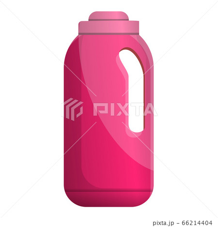 Toilet cleaner bottle icon, cartoon style 66214404