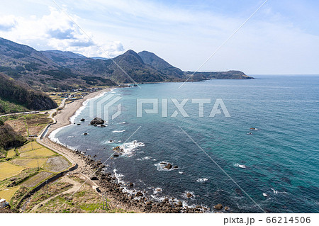 外海府海岸 z坂からの眺望 66214506