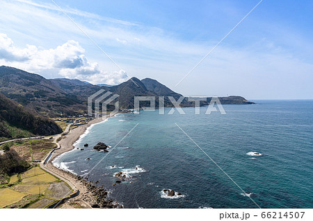 外海府海岸 z坂からの眺望 66214507