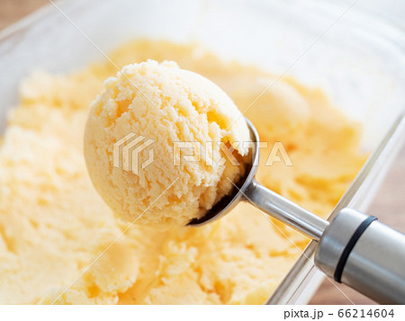 スクープですくったアイスクリーム スクープですくったアイスクリーム 66214604