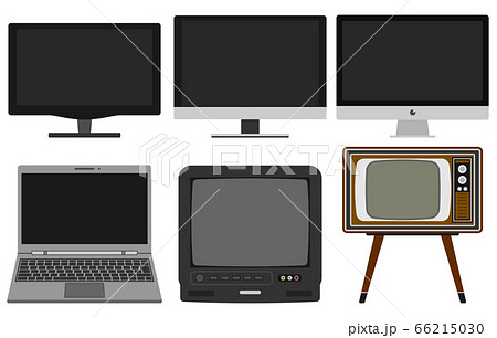 ディスプレイ モニターのイラスト素材