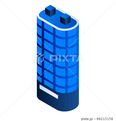 City skyscraper icon, isometric style 66215156