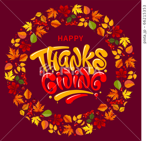 Thanksgiving Greeting Card Template 66215353