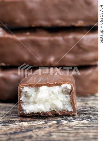 coconut filling in chocolate coconut filling in chocolate 66215764