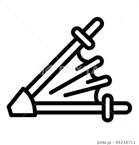 Blacksmith air pump icon, outline style Blacksmith air pump icon, outline style 66216711