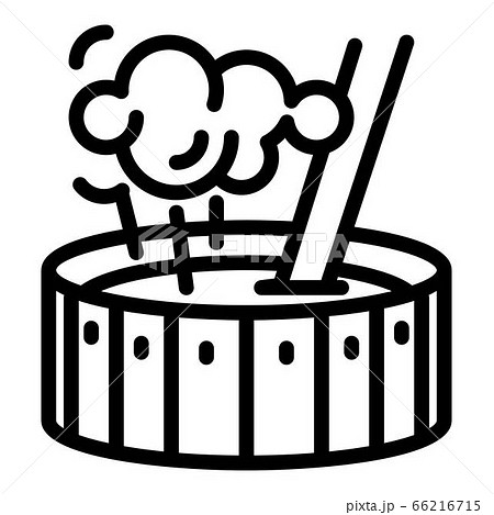 Blacksmith water pot icon, outline style Blacksmith water pot icon, outline style 66216715